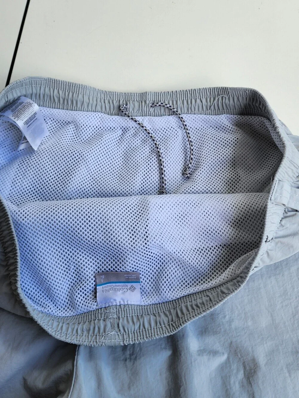 COLUMBIA Shorts Men's L Nylon Elastic Drawstring 6